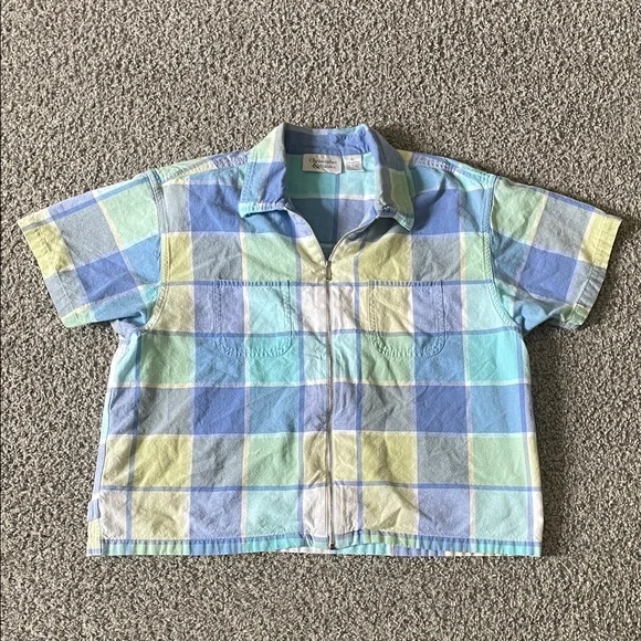 Pastel Plaid Shirt - Picture 1 of 12